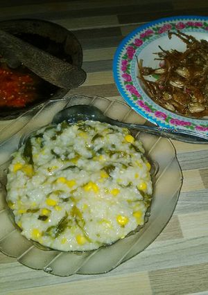 Foto resep Bubur manado versi me😉