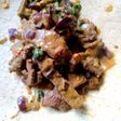 Minute steak wrapped
