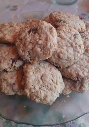Una foto de Galletas de avena- veganas