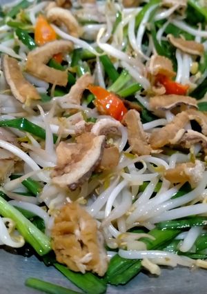 Foto resep Tumis toge kucai ikan asin