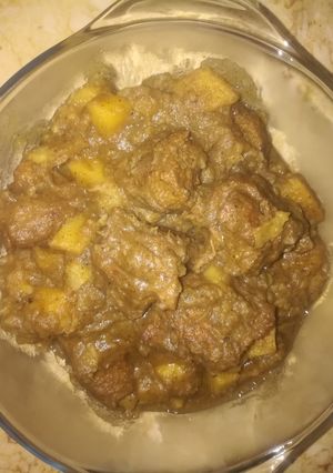 صورة لوصفة كباب حلة بالبطاطس
