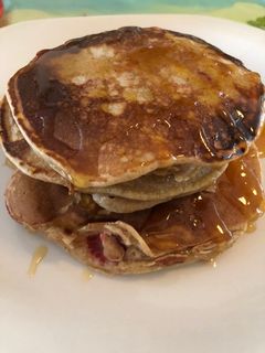 Una foto de Tortitas de fresas