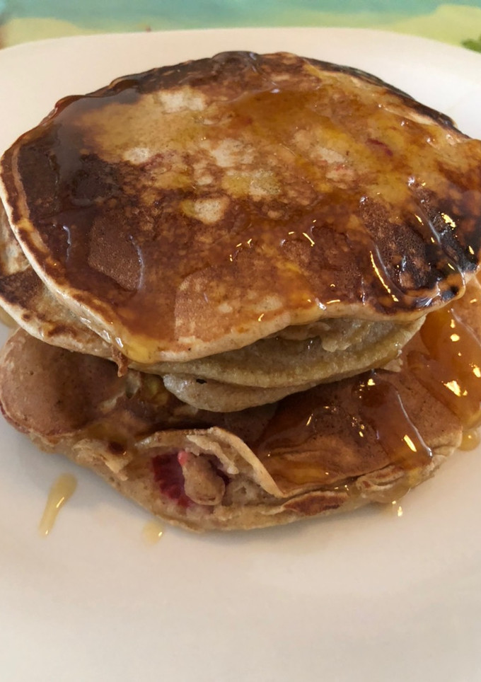 Una foto de Tortitas de fresas