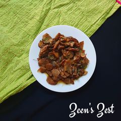 A picture of Jerusalem Artichokes Garlic Roast.