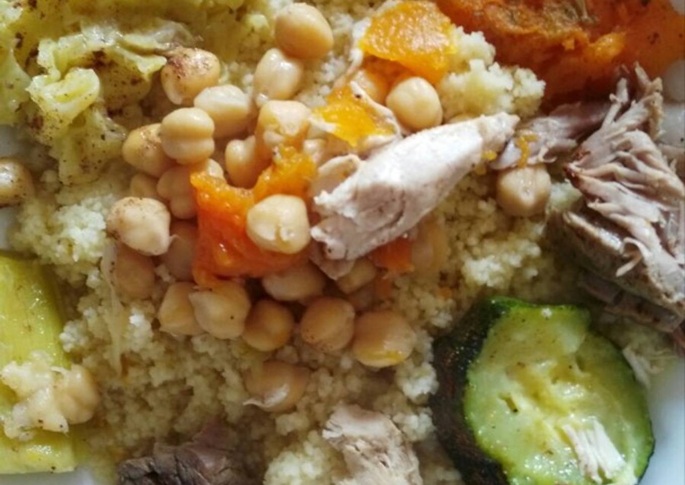 Cous cous de pollo y cordero