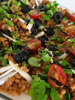 Una foto de Ensalada de lentejas