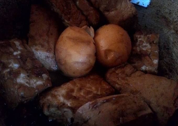Resep buat Bacem 3T *tahu tempe telur (onzumade) yang sedap