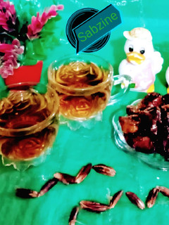 عکسی از دستور قهوه هسته خرما