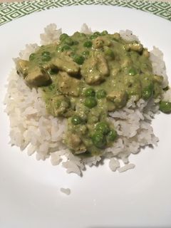 Zöldborsós csirkemell recept fotója