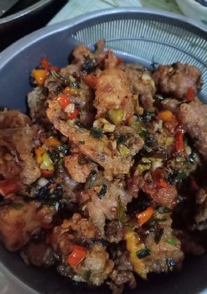 Foto resep 17. Ayam cabai garam