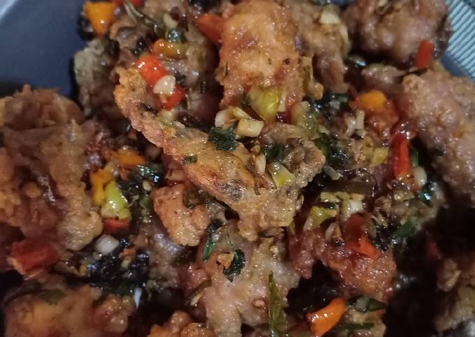 Resep 17. Ayam cabai garam oleh Titik Ernawati - Cookpad