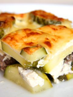 Marhahúsos rakott cukkini recept fotója