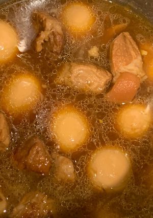 Hình của món Thịt kho trứng.