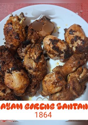 Foto resep Ayam Goreng Santan resep 1864