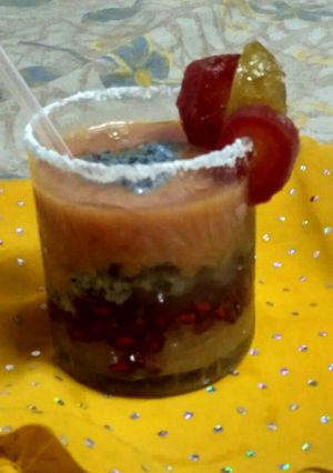A picture of Healthy murabba drink for kids.