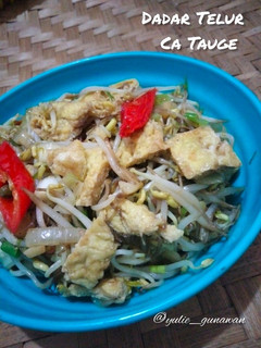 Foto resep Dadar Telur Ca Tauge