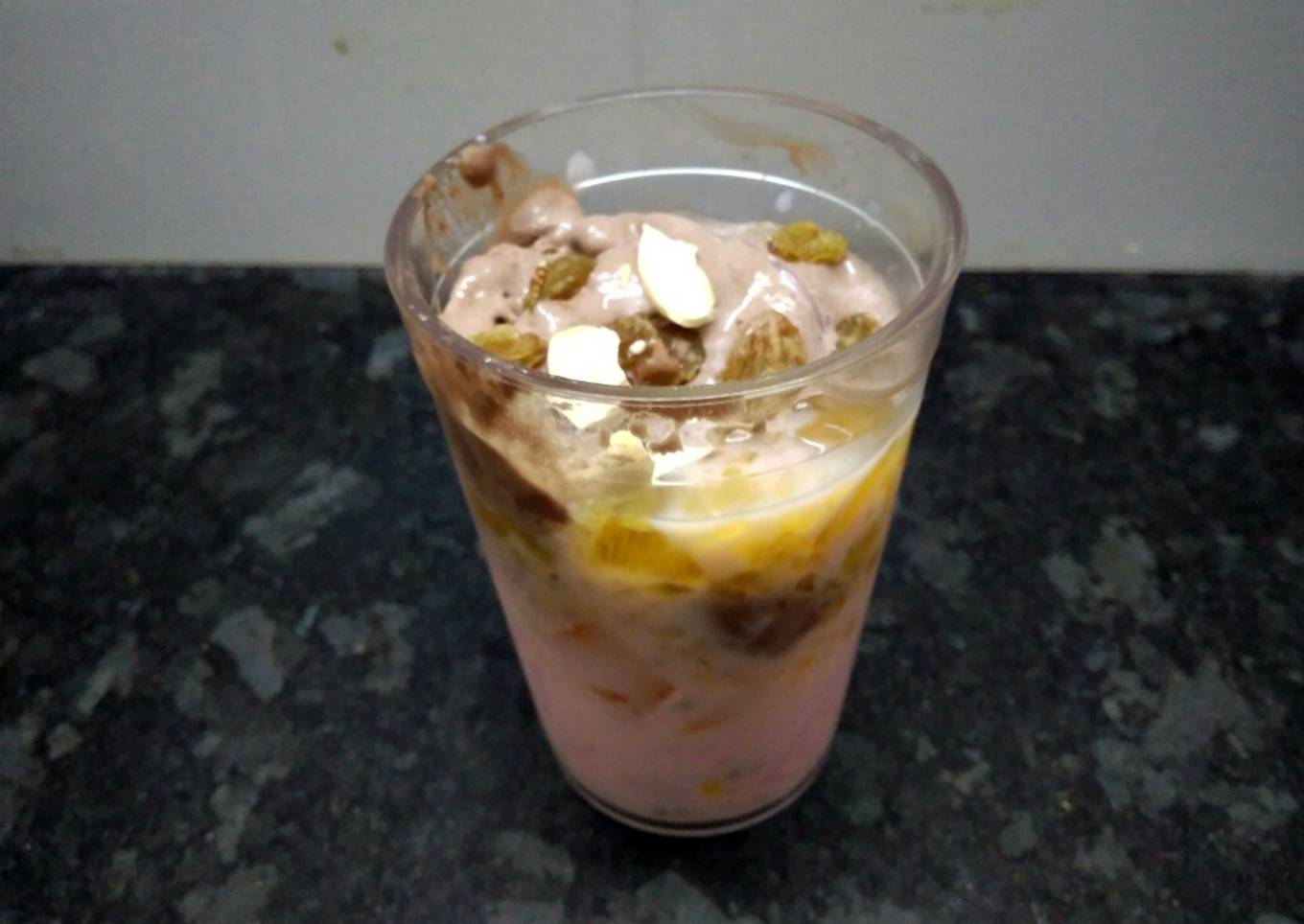 Chocolate falooda