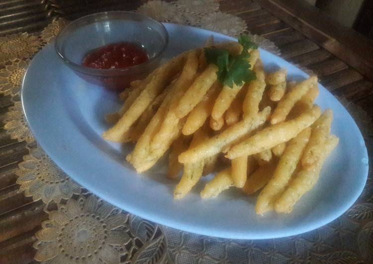 Resep Stick Kentang Keju yang Enak