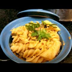 Quick Araabitta Sauce Pasta A picture of Quick Araabitta Sauce Pasta.