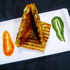 A picture of Paneer Corn Grill Sandwich.