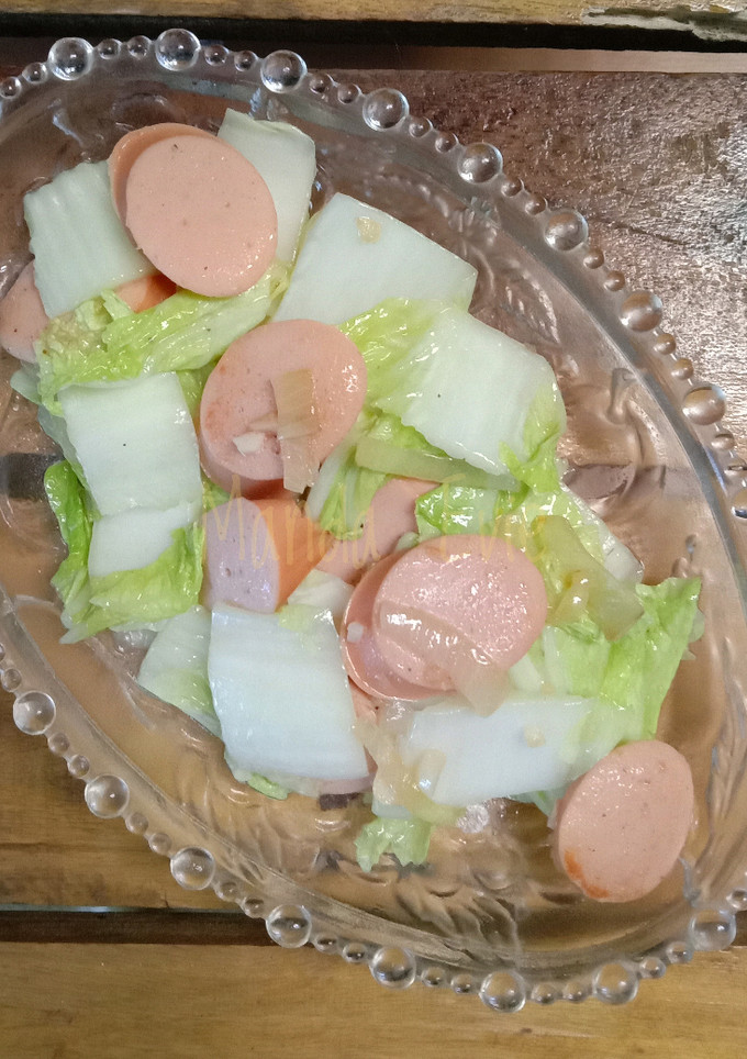 Foto resep Tumis Sawi Sosis