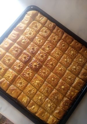 صورة لوصفة بقلاوة