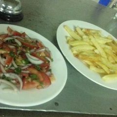 Chips And Kachumbari A picture of Chips And Kachumbari.