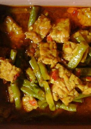 Foto resep Tumis kuah kacang panjang