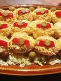 Huevos mimosa rellenos de atún y encurtidos 🥚🍢