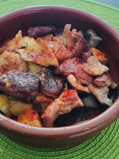 Una foto de Shiitake a feira