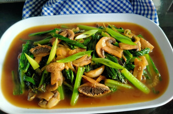 Cara Gampang Membuat Tumis jamur kancing sawi Wajib Dicoba