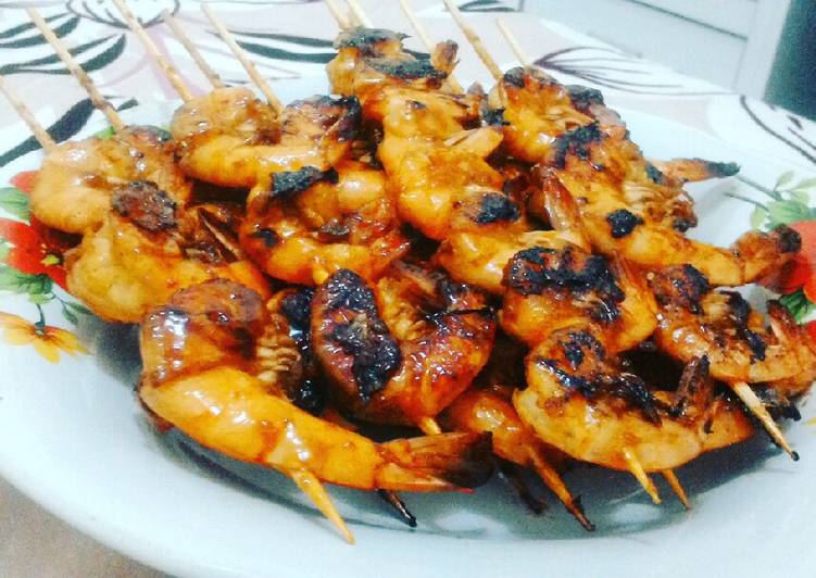 Resep Sate Udang Bumbu Kecap, Menggugah Selera