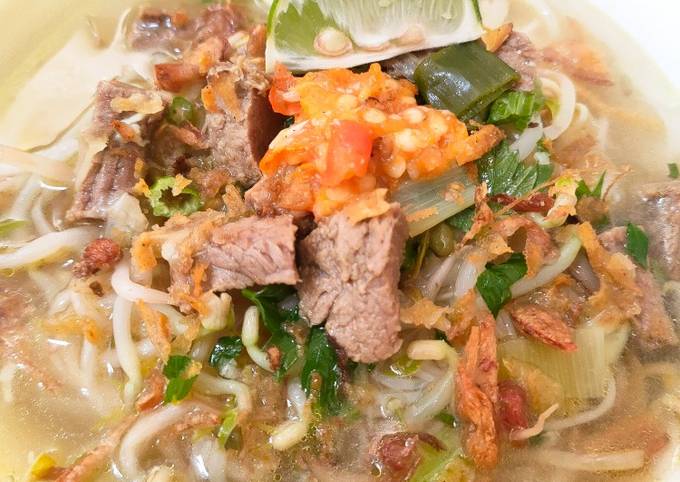 Langkah Mudah untuk Menyiapkan Soto Daging Bening, Lezat