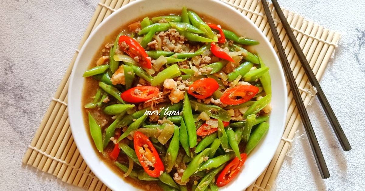 105 resep buncis szechuan enak dan sederhana ala rumahan - Cookpad