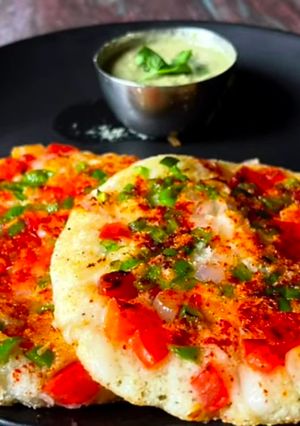 A picture of #HBR Masala Uttapam.