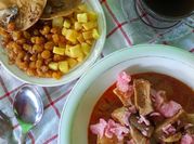Gambar kikil kuah kambing