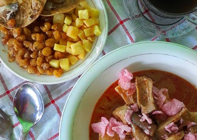 Ternyata begini lho! Resep termudah buat Gulai Nangka Kikil  istimewa