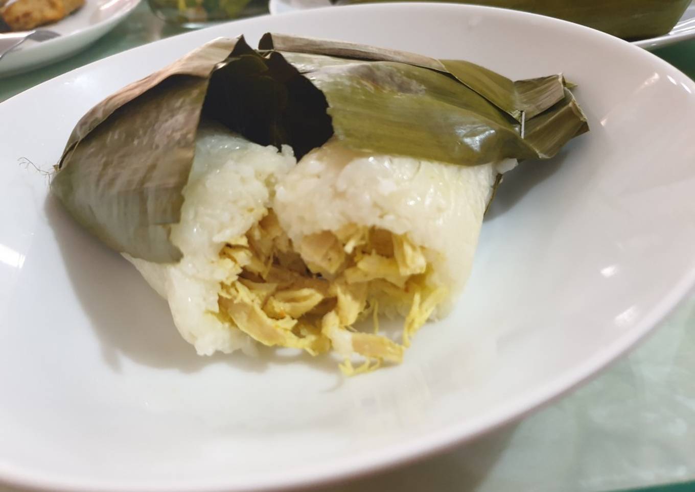 Nasi bakar Ayam Suwir