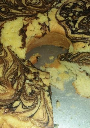Foto resep Bolu jadul/marmer