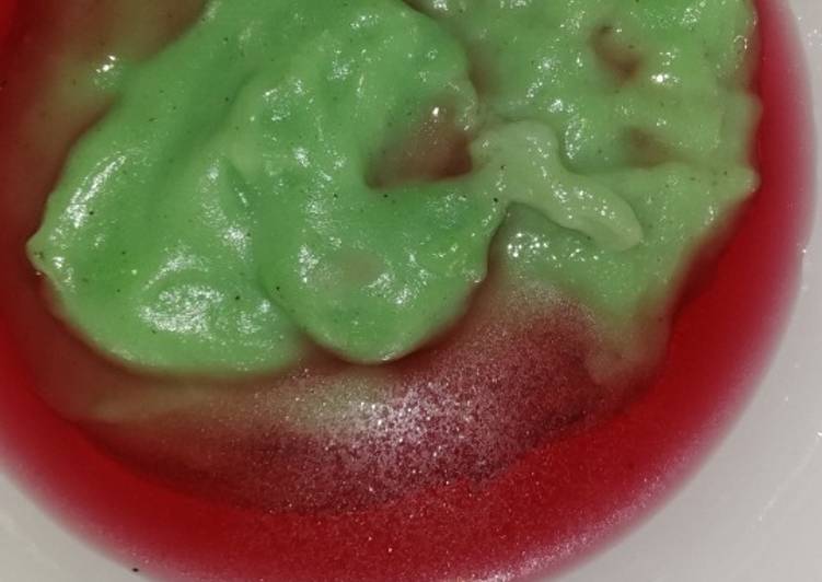 Resep Jenangsumsum pandan kuah merah, Lezat Sekali