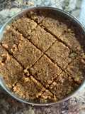 Rava coconut burfi