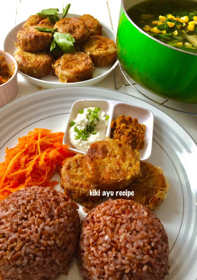Foto resep Perkedel Oncom & Sambal Bongkot Bali
