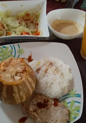 Una foto de Zamba de ahuyama sakata
