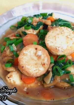 Foto resep Sapo Tahu Simple