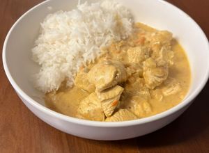 Una foto de Pollo tikka masala