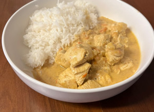 Una foto de Pollo tikka masala