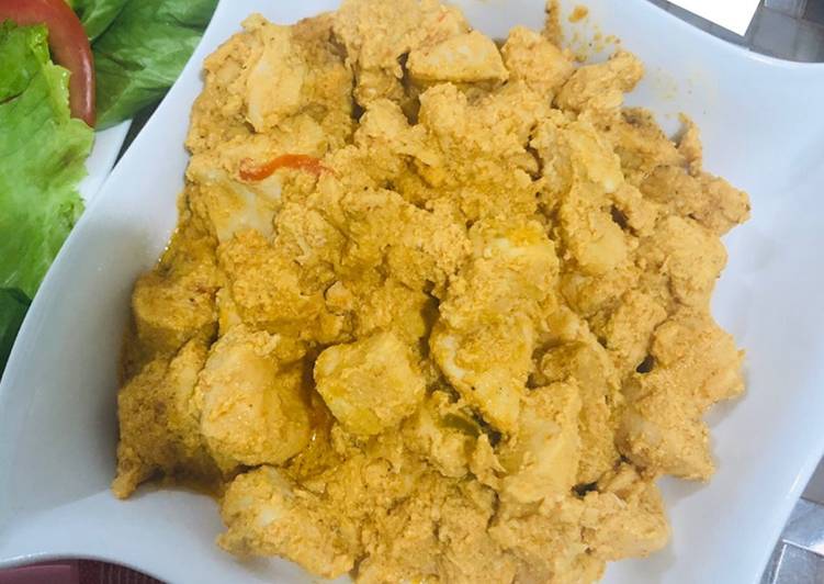 Chicken malai boti