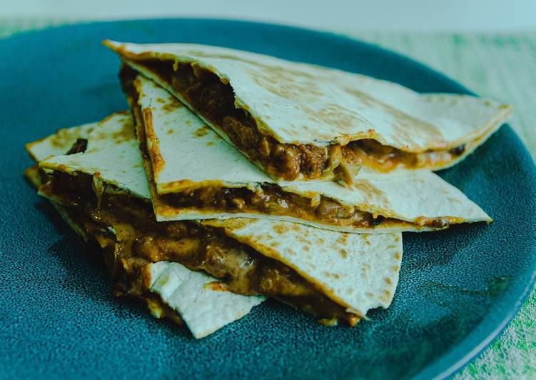Steps to Prepare Super Quick Homemade Vegan Quesadillas