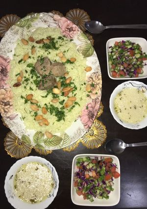 صورة لوصفة منسف فلسطيني 😋