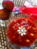 Plum chutney